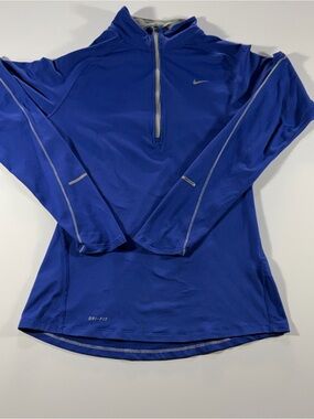 Nike Women's Element 1/4 Zip Running Pullover Court Purple S
